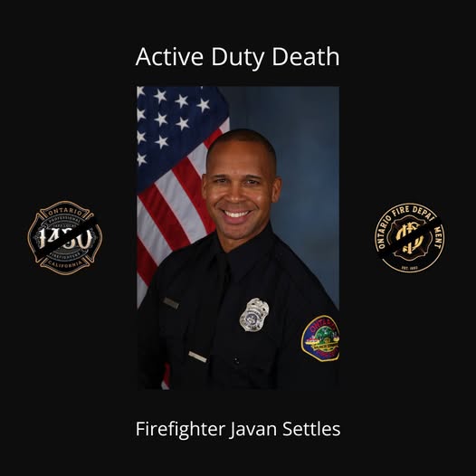 Firefighter Javan Settles Death & Obituary: Ontario Fire Department Mourns His Loss